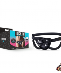 LOCK ON STRAP ON HARNESS