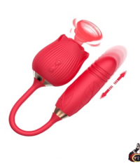 Flor con bala vibradora