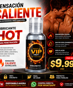 Lubricante VIP HOT Sensación Caliente 30ML