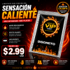 Lubricante VIP HOT Sachet 3ML – “La Chispa”
