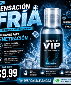 Lubricante VIP Sensación Fría 30ML – “El Hielo”