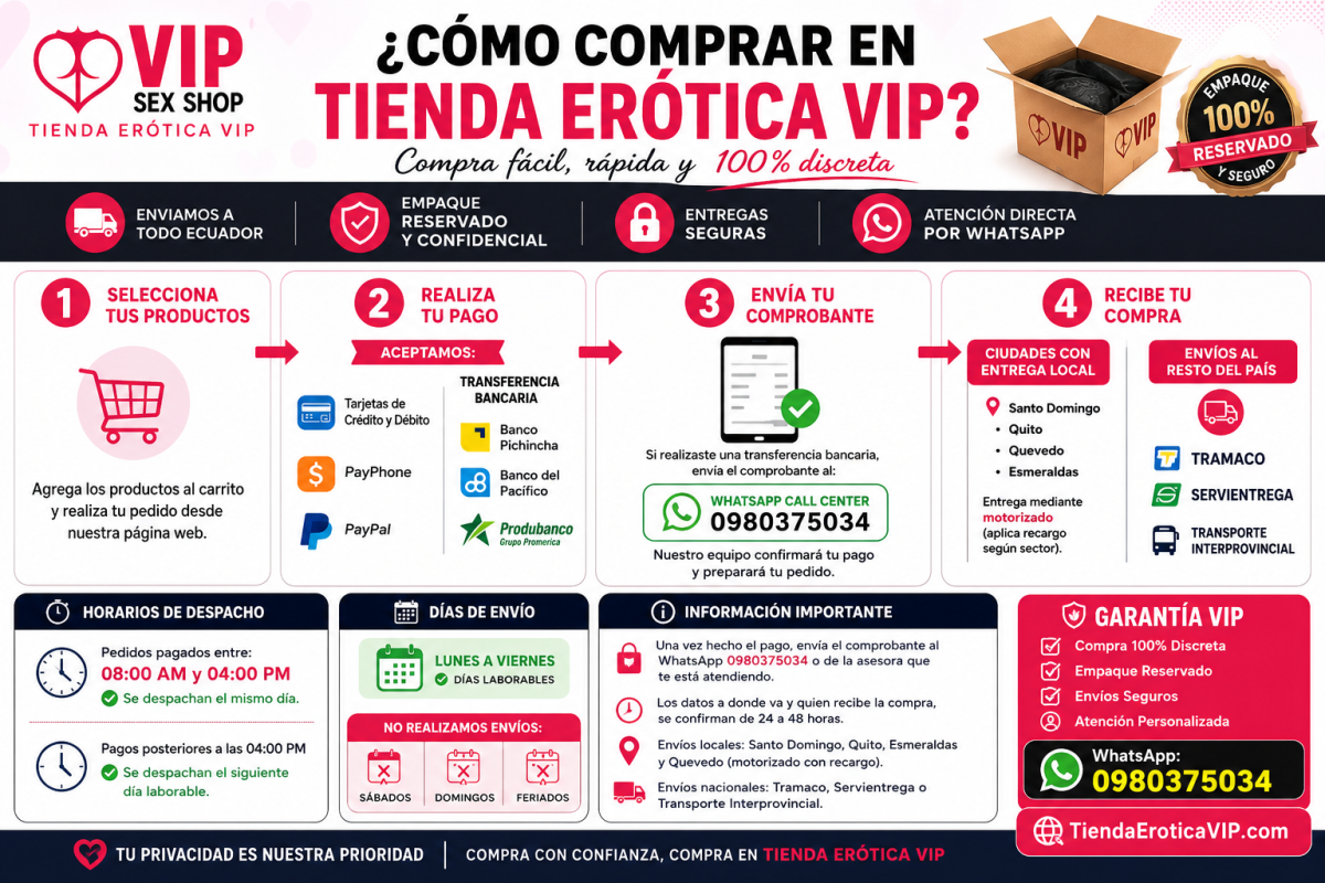 como comprar a tienda erotica vip